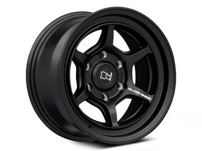 Black Rhino Shogun Matte Black 6-Lug Wheel; 17x8.5; 20mm Offset (14-18 Sierra 1500)