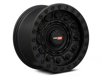 Vortek Off-Road VRD-701 Matte Black 6-Lug Wheel; 18x9; 0mm Offset (14-18 Sierra 1500)