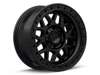 KMC GRS Satin Black 6-Lug Wheel; 18x9; -12mm Offset (07-13 Sierra 1500)