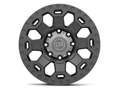 Black Rhino Warlord Matte Gunmetal 8-Lug Wheel; 18x9; -12mm Offset (23-24 F-250 Super Duty)