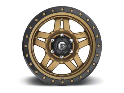 Fuel Wheels Anza Matte Bronze 8-Lug Wheel; 18x9; 1mm Offset (23-24 F-350 Super Duty SRW)