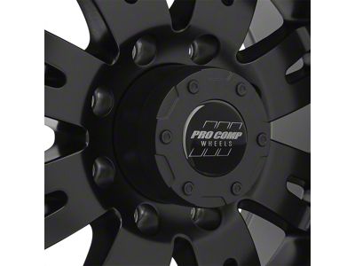 Pro Comp Wheels 01 Series Satin Black 8-Lug Wheel; 17x9; -6mm Offset (17-22 F-350 Super Duty SRW)
