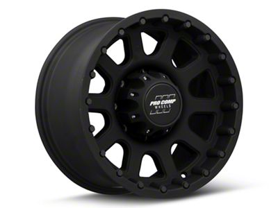 Pro Comp Wheels 32 Series Bandido Flat Black 8-Lug Wheel; 17x9; -6mm Offset (17-22 F-250 Super Duty)