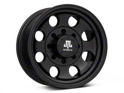 Mammoth HD 8 Aluminum Matte Black 8-Lug Wheel; 17x9; -6mm Offset (23-24 F-350 Super Duty SRW)