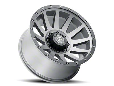 ICON Alloys Compression Titanium 8-Lug Wheel; 20x10; -19mm Offset (17-22 F-350 Super Duty SRW)