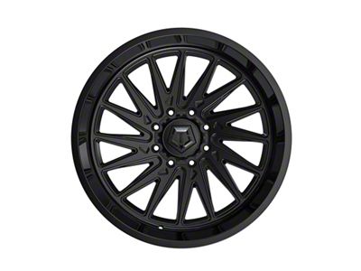 TIS 547B Gloss Black 8-Lug Wheel; 22x10; 10mm Offset (23-24 F-350 Super Duty SRW)