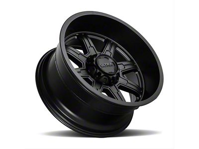 Ultra Wheels Menace Satin Black 8-Lug Wheel; 18x9; 12mm Offset (11-16 F-250 Super Duty)