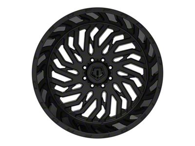 TIS 561B Gloss Black 8-Lug Wheel; 22x12; -44mm Offset (11-16 F-350 Super Duty SRW)