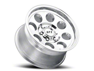 G-FX TR-16 Polished 8-Lug Wheel; 18x9; 0mm Offset (11-16 F-250 Super Duty)