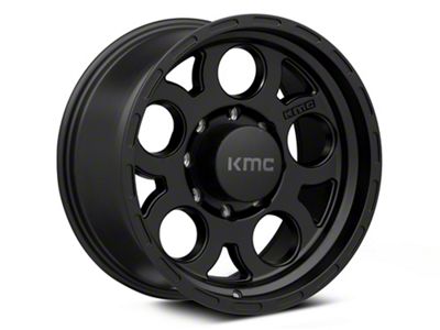 KMC Enduro Matte Black 8-Lug Wheel; 18x9; 0mm Offset (11-16 F-250 Super Duty)