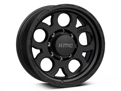 KMC Enduro Matte Black 8-Lug Wheel; 18x9; 0mm Offset (23-24 F-350 Super Duty SRW)