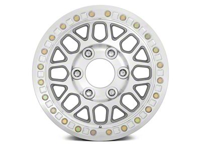 KMC Grenade Desert Beadlock Machined 8-Lug Wheel; 20x9; -12mm Offset (11-16 F-350 Super Duty SRW)