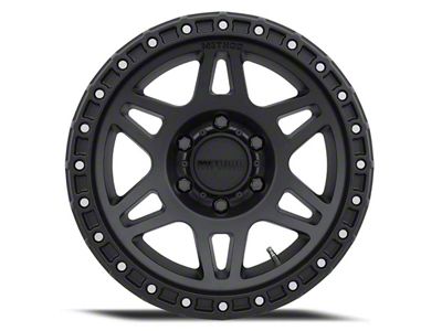 Method Race Wheels MR312 Matte Black with Gloss Black Lip 8-Lug Wheel; 17x8.5; 0mm Offset (23-24 F-350 Super Duty SRW)