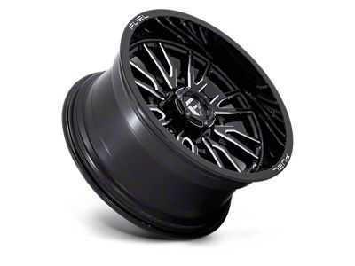 Fuel Wheels Clash Gloss Black Milled 8-Lug Wheel; 20x10; -18mm Offset (17-22 F-350 Super Duty SRW)