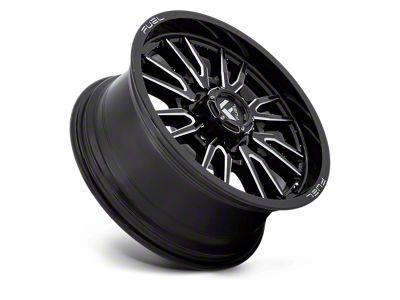 Fuel Wheels Clash Gloss Black Milled 8-Lug Wheel; 20x9; 20mm Offset (11-16 F-350 Super Duty SRW)