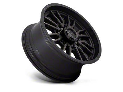 Fuel Wheels Clash Matte Black Double Dark Tint 8-Lug Wheel; 20x9; 20mm Offset (17-22 F-350 Super Duty SRW)