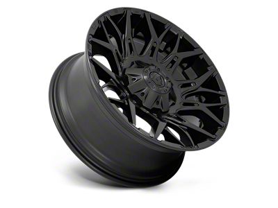 Fuel Wheels Twitch Blackout 8-Lug Wheel; 20x10; -18mm Offset (17-22 F-350 Super Duty SRW)