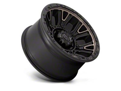 Fuel Wheels Traction Matte Black with Double Dark Tint 8-Lug Wheel; 20x10; -18mm Offset (17-22 F-350 Super Duty SRW)