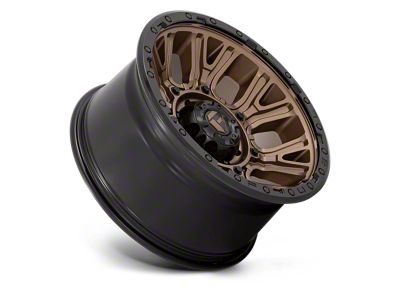 Fuel Wheels Traction Matte Bronze with Black Ring 8-Lug Wheel; 20x10; -18mm Offset (17-22 F-350 Super Duty SRW)