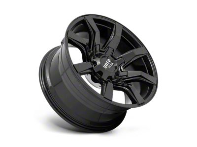 Moto Metal Spider Gloss Black 8-Lug Wheel; 22x12; -44mm Offset (11-16 F-250 Super Duty)