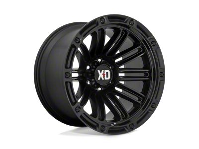 XD Double Deuce Satin Black 8-Lug Wheel; 20x12; -44mm Offset (17-22 F-350 Super Duty SRW)