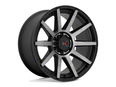 XD Outbreak Satin Black with Gray Tint 8-Lug Wheel; 20x10; 12mm Offset (17-22 F-250 Super Duty)