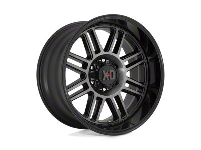 XD Cage Gloss Black with Gray Tint 8-Lug Wheel; 20x9; 18mm Offset (17-22 F-350 Super Duty SRW)