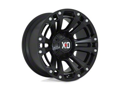 XD Monster 3 Satin Black 8-Lug Wheel; 20x10; -18mm Offset (17-22 F-250 Super Duty)