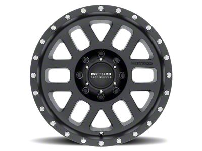 Method Race Wheels MR306 Mesh Matte Black 8-Lug Wheel; 18x9; 18mm Offset (17-22 F-350 Super Duty SRW)