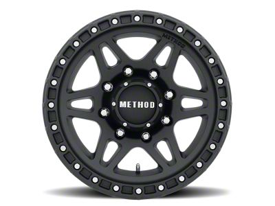 Method Race Wheels MR312 Matte Black 8-Lug Wheel; 17x8.5; 0mm Offset (17-22 F-250 Super Duty)