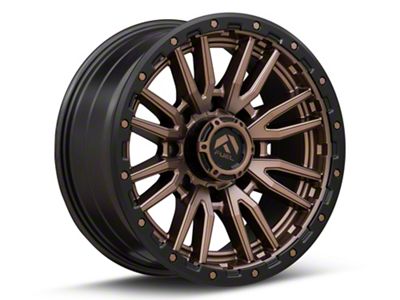 Fuel Wheels Rebel Matte Bronze 8-Lug Wheel; 20x9; 1mm Offset (20-24 Sierra 3500 HD SRW)
