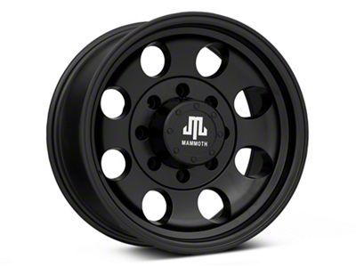 Mammoth HD 8 Aluminum Matte Black 8-Lug Wheel; 17x9; -6mm Offset (11-16 F-350 Super Duty SRW)