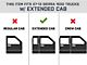Go Rhino 6-Inch OE Xtreme Side Step Bars; Polished (07-13 Sierra 1500 Extended Cab)