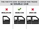 5-Inch Extreme Wheel-to-Wheel Side Step Bars; Black (19-24 Silverado 1500 Double Cab)
