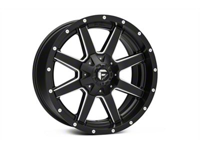 Fuel Wheels Maverick Matte Black Milled 6-Lug Wheel; 20x9; 1mm Offset (09-14 F-150)