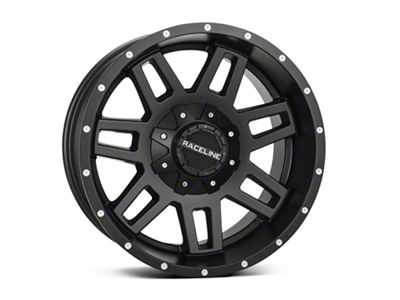 Raceline Injector Black 6-Lug Wheel; 18x9; -12mm Offset (09-14 F-150)