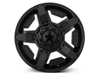 XD Rockstar II Satin Black 6-Lug Wheel; 20x9; 18mm Offset (21-24 Tahoe)