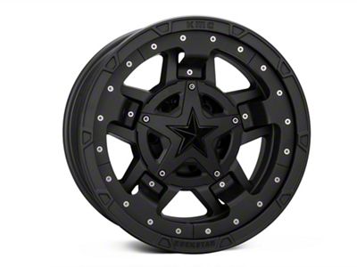 XD Rockstar III Matte Black 6-Lug Wheel; 17x9; -12mm Offset (21-24 F-150)