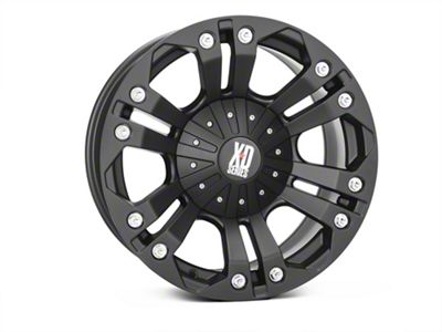 XD Monster Matte Black 6-Lug Wheel; 18x9; 35mm Offset (15-20 F-150)