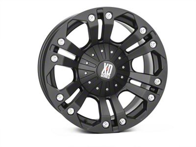 XD Monster Matte Black 6-Lug Wheel; 18x9; 35mm Offset (21-24 F-150)