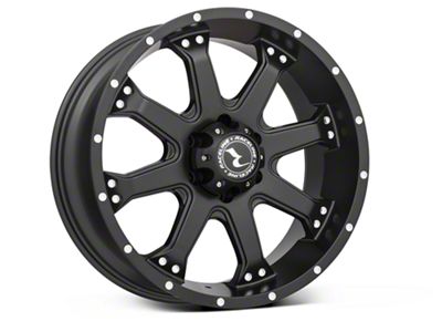 Raceline Assault Black 6-Lug Wheel; 20x9; 25mm Offset (15-20 F-150)