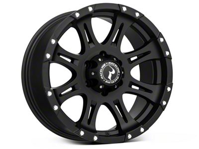 Raceline Raptor Black 6-Lug Wheel; 18x9; 25mm Offset (21-24 F-150)