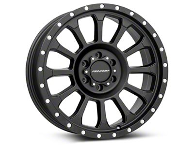 Pro Comp Wheels Rockwell Satin Black 6-Lug Wheel; 20x9; 0mm Offset (15-20 F-150)