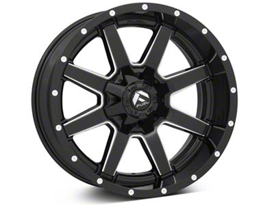 Fuel Wheels Maverick Gloss Black Milled 6-Lug Wheel; 20x10; -24mm Offset (04-08 F-150)