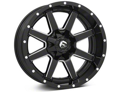 Fuel Wheels Maverick Gloss Black Milled 6-Lug Wheel; 20x10; -24mm Offset (09-14 F-150)