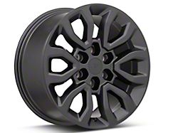 Gen2 Raptor Style Matte Black 6-Lug Wheel; 18x9; 34mm Offset (21-24 F-150)