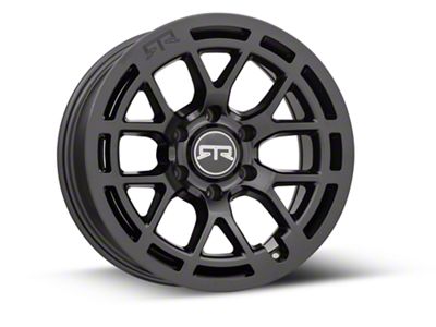 RTR Tech 6 Satin Black 6-Lug Wheel; 17x9; 0mm Offset (04-08 F-150)