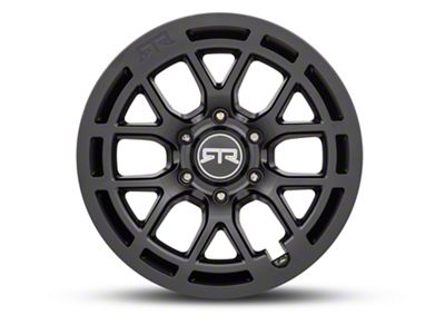 RTR Tech 6 Satin Black 6-Lug Wheel; 17x9; 0mm Offset (21-24 F-150)