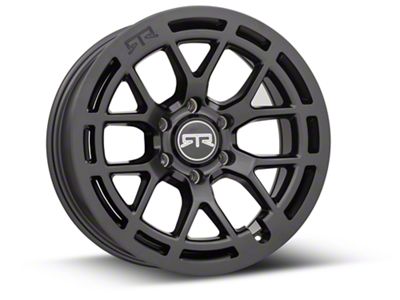 RTR Tech 6 Satin Black 6-Lug Wheel; 18x9; 18mm Offset (15-20 F-150)