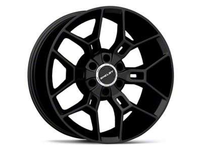 Carroll Shelby Wheels CS45 Gloss Black 6-Lug Wheel; 22x9.5; 12mm Offset (04-08 F-150)